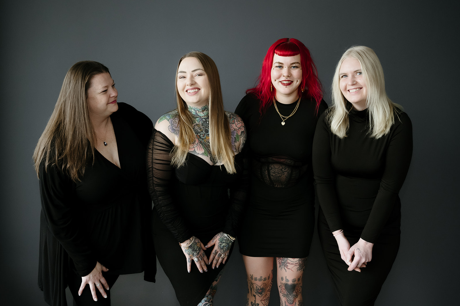 Laura, Carmela, Zoe, & Harley